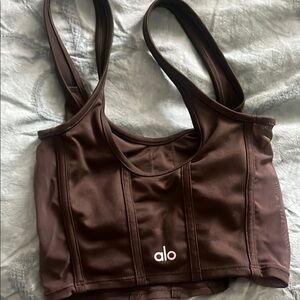 Alo Brown Sports Bra